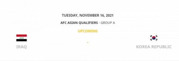 官方：伊拉克11月與敘利亞、韓國的12強賽將在多哈進行