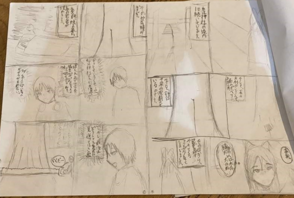 漫畫家的孩子自帶天賦？漫畫作者公開兒子的作品：這是五年級水平