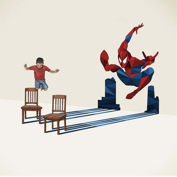 超級英雄的二次元作品不僅帶給觀眾歡樂，更能幫助孩子們構築夢想