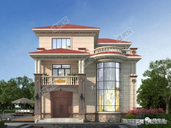 2022年繼續努力，熱愛生活，這款帶電梯的歐式別墅送給你