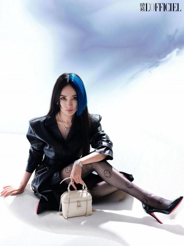 楊冪大片，楊冪第三次為@時裝LOFFICIEL 開年