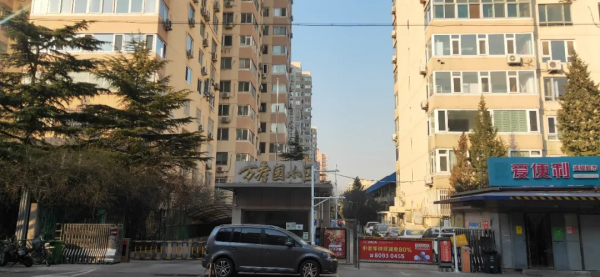 五棵松眾星捧月，這小區獨當一面