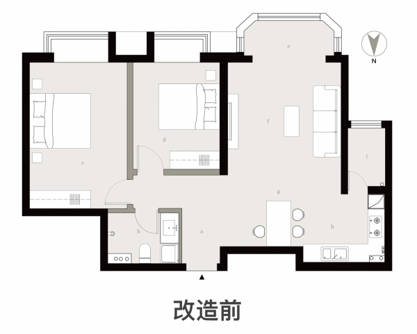 68㎡花60萬裝修？這個一人居 不簡單