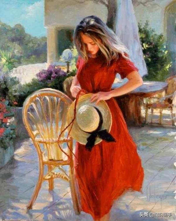 前蘇聯大兵藝術家心中對女性的謳歌與讚美,沃列戈夫的女性人物畫 前蘇聯大兵藝術家心中對女性的謳歌與讚美,沃列戈夫的女性人物畫