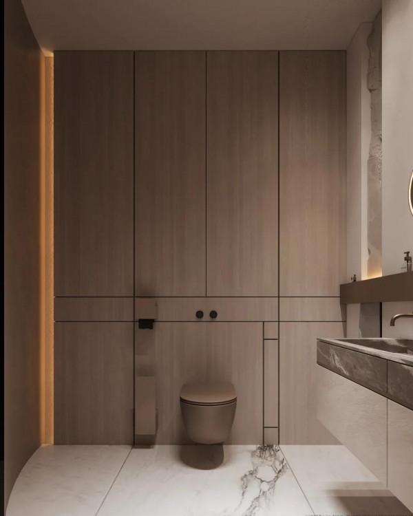 極簡頂層複式,素雅不失奢華 極簡頂層複式,素雅不失奢華