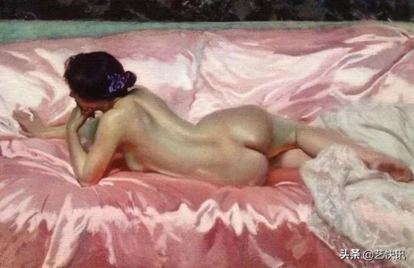 粉彩畫 | 費利佩·桑塔曼斯的人物，詮釋著最美的人體造型