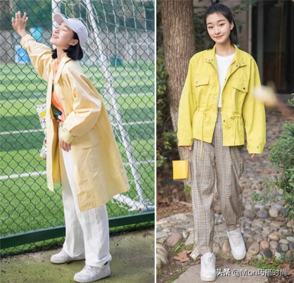 同一件風衣，配小白鞋和馬丁靴的差距到底有多大？對比太扎你心了