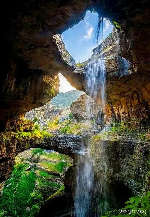 天然溶洞奇觀美景