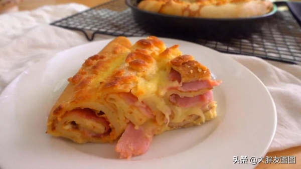 不用揉麵，千層捲餅這樣做太香了，餡多皮薄，一口下去超級滿足