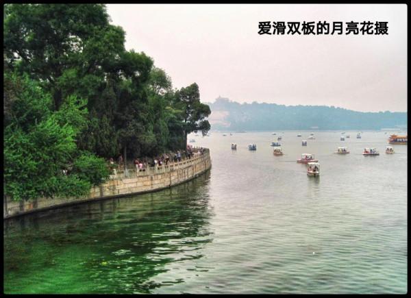 整理那年遊頤和園拍的主要部分看點的老照片