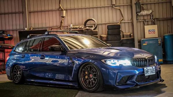 改了30萬的全新寶馬3系旅行車，來欣賞臺灣資深瓦罐車友的傑作