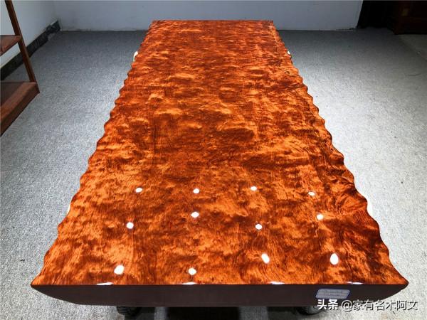 精品水波亂紋巴花大板 178*72*72*8