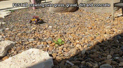 能爬牆的機器人，最快速度3.2m/s，能拖動比自身重30倍重物