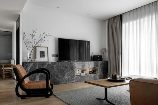 117平現代風三居室，在簡單中發現不一樣的感受