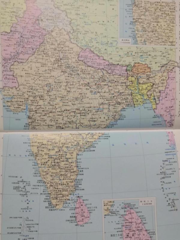 世界地圖變遷史—亞洲印度