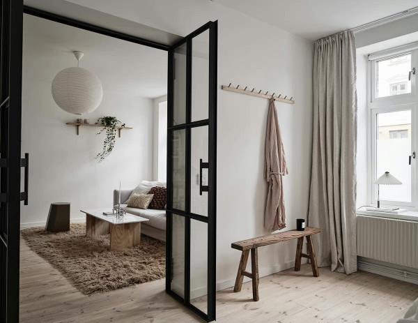 她喜歡簡潔，抓住溫柔低飽和色調，把53㎡的家變成乾乾淨淨的模樣