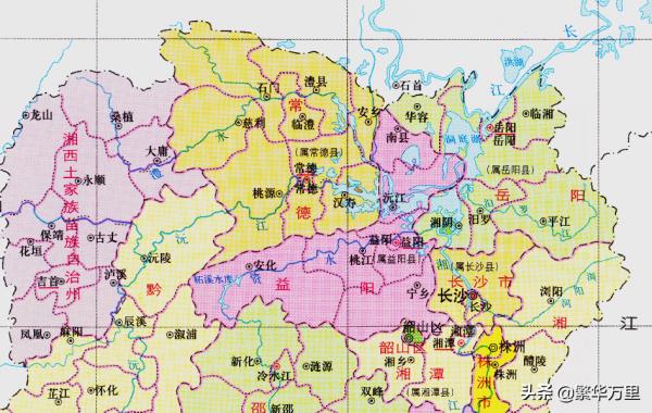 湖南省的區劃調整,13個地級市之一,常德市為何有9個區縣? 湖南省的區劃調整,13個地級市之一,常德市為何有9個區縣?