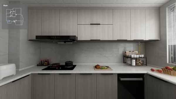 218㎡現代簡約四居室，餐廳的設計可以直接抄作業了