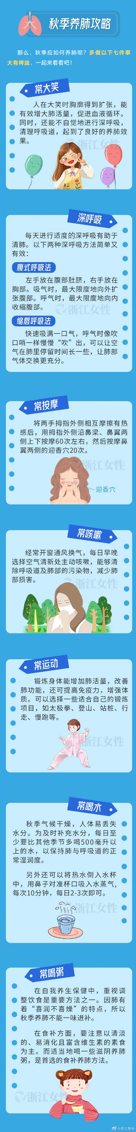 秋季養生，養肺為先