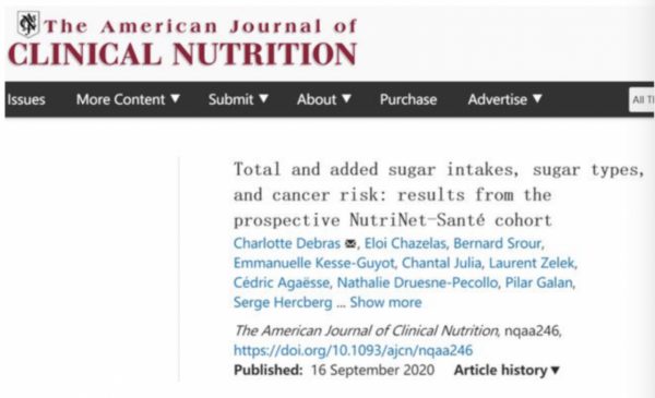 少吃糖，真的能防癌