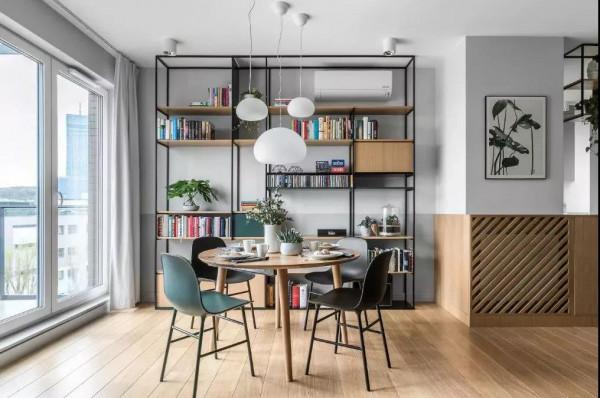 小戶型沒有餐廳？不妨學學人家這樣設計，既方便又省空間