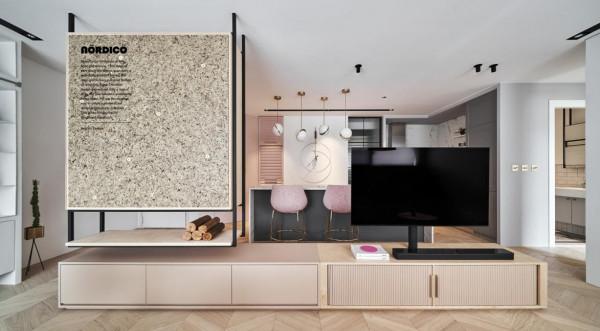 142㎡北歐 時尚簡約的家