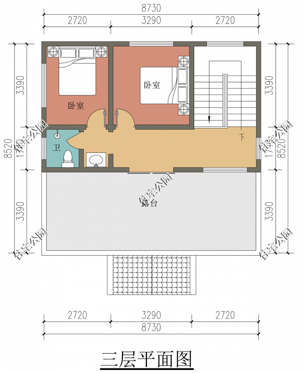 2022年回農村建房，就從這10套圖紙裡面選，顏值高佔地小造價低
