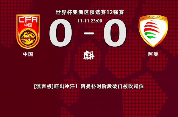 11.11戰鬥之夜，國足能否拿下勝利