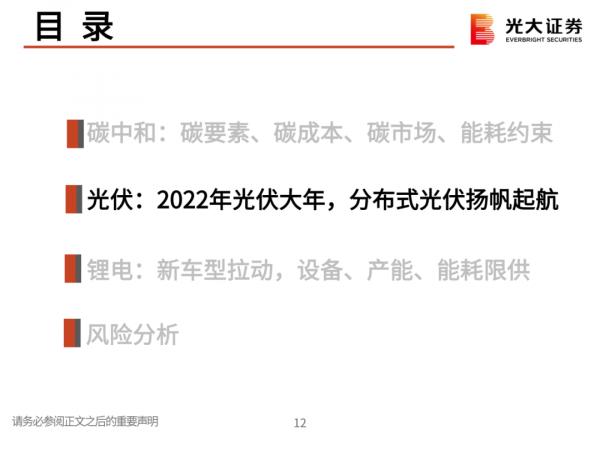 「產業報告」堅守碳中和、光伏、鋰電三大黃金賽道 「產業報告」堅守碳中和、光伏、鋰電三大黃金賽道