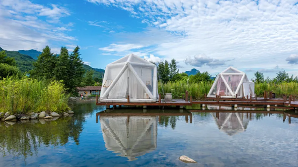魚鳧溼地公園丨30間泡泡屋，我捨不得私藏