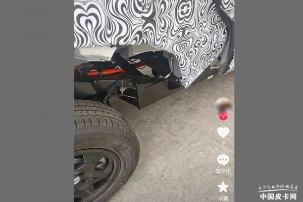 前後獨立懸架 比亞迪皮卡底盤細節曝光