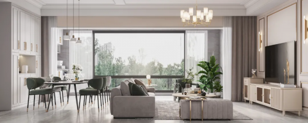 140平輕美式 - 簡約線條的自然浪漫