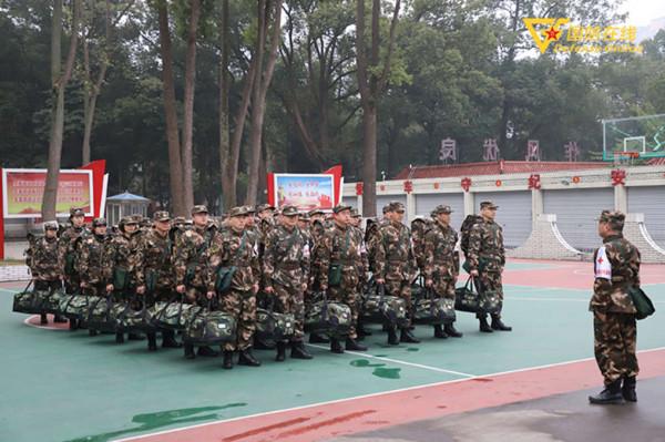 武警四川總隊醫院嚴密組織全體官兵參加總隊開訓動員大會