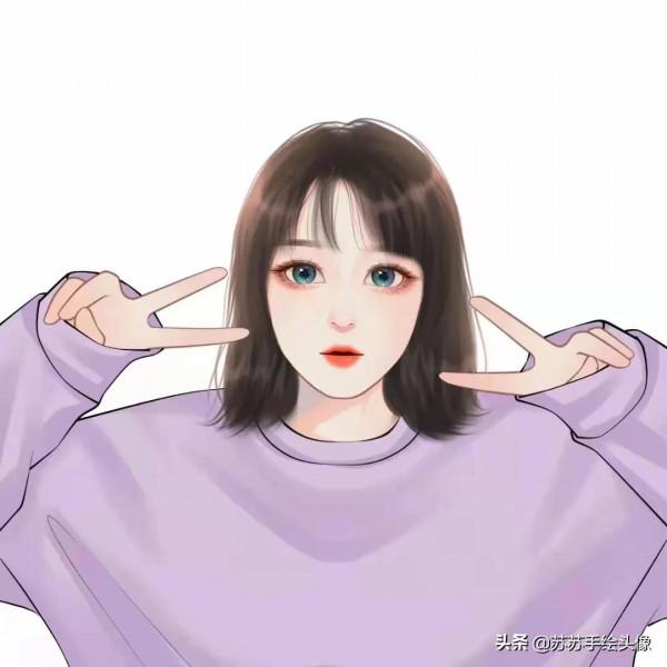 換個頭像吧，好看時尚的女生動漫頭像，看一眼就心動了