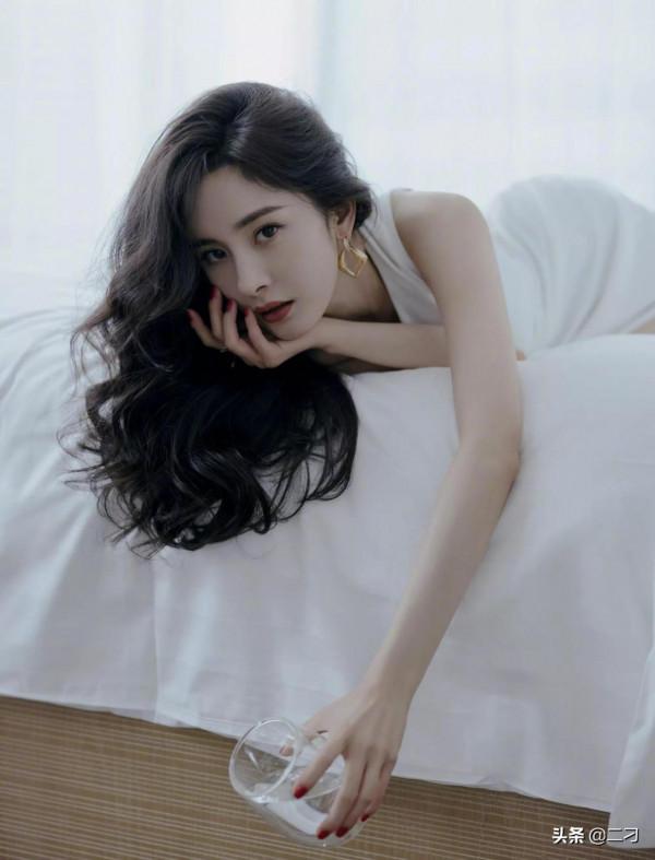 楊冪 ​​​白色禮服好仙