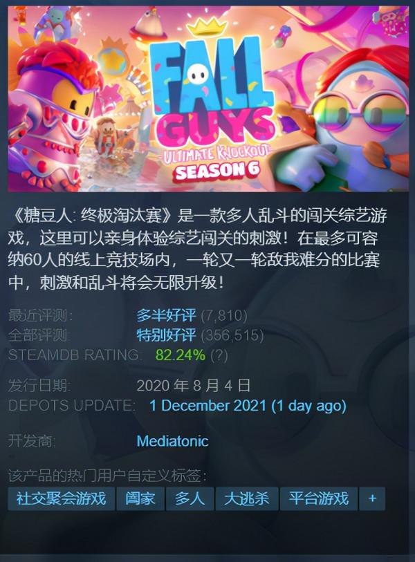 每日Steam折扣：糖豆人：終極淘汰賽、盜賊之海、冬日計劃