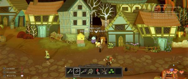 在哥特式寓言的舞臺上，圍繞工藝系統展開的冒險解謎遊戲