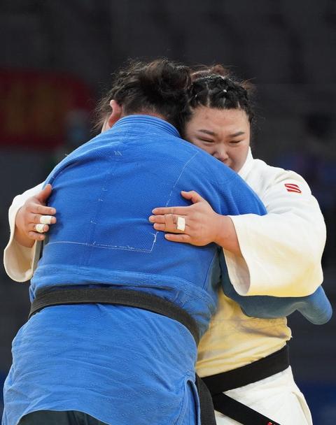 全運會-柔道：遼寧隊宿欣奪得女子78公斤以上級冠軍