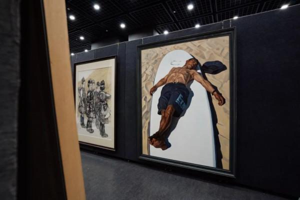 把畫掛在人民大會堂的廣東人