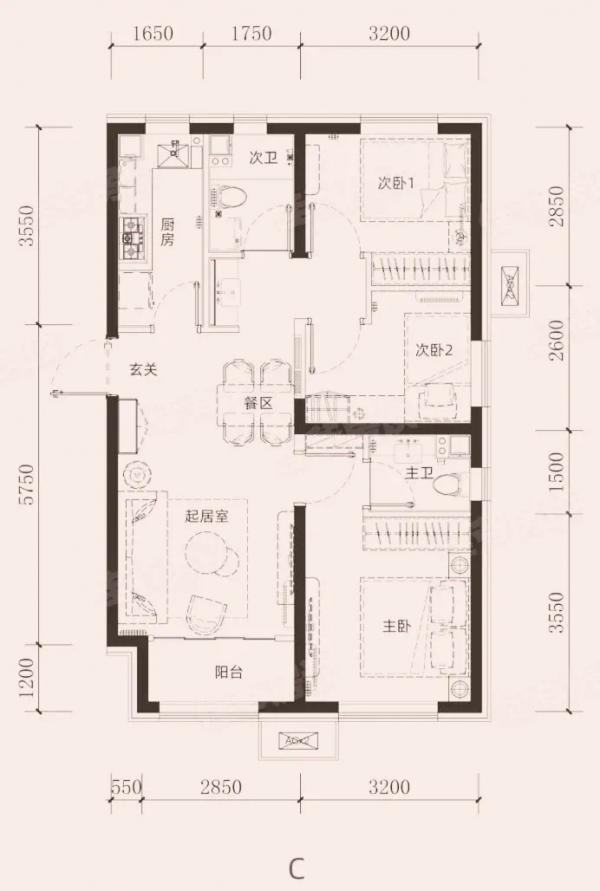 首付65萬起兩居！五環外臨鐵共產房戶型圖曝光！入市四月網申？