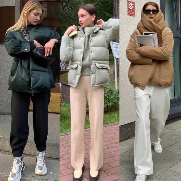 女人到了中年，這才是你該有的穿搭：羽絨+長褲，時髦保暖不露腿