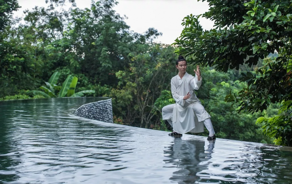 “站立不動姿如樹 遍體氣血任流行”