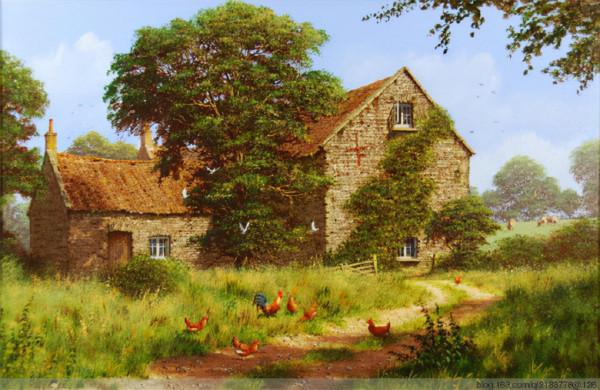 英國藝術家Edward.Hersey田園,一種美好的記憶 英國藝術家Edward.Hersey田園,一種美好的記憶