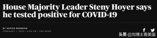 82歲了！美國眾議院多數黨領袖檢測呈陽性！還有輕微症狀