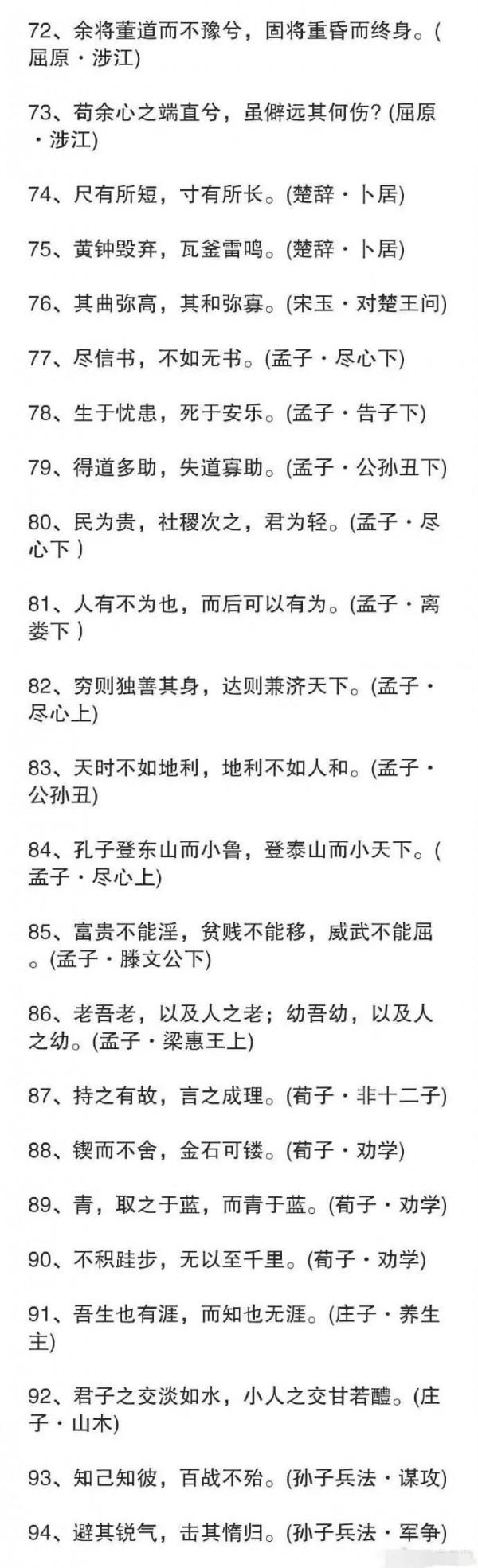 「申論素材積累·名言警句150句」古今中外，門類齊全！多多積累