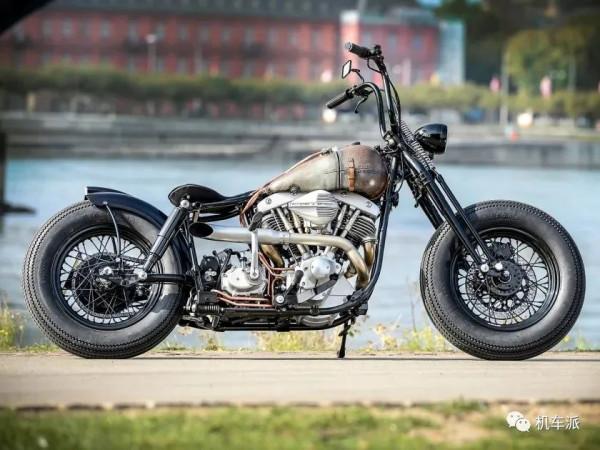 定製 | 極簡主義 1972年哈雷戴維森 FLH欣賞