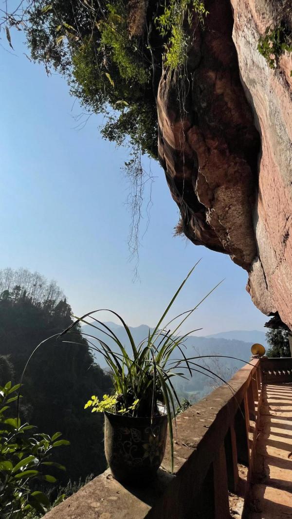 徒步大邑藥師巖