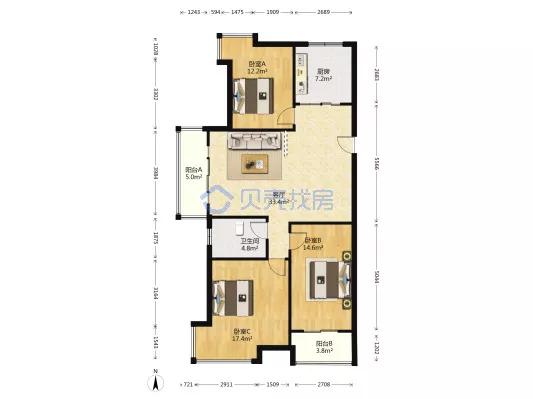 110平以上三房，所見所聞評分，你見過幾個呢？