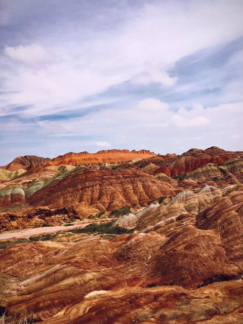 世界地質奇觀美景之中國張掖丹霞地貌