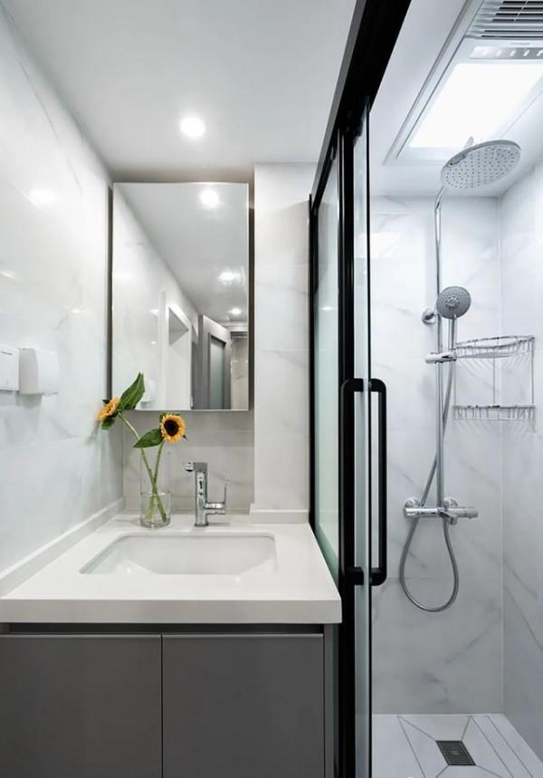 58平米一居變兩居,還有大客廳和步入衣帽間 58平米一居變兩居,還有大客廳和步入衣帽間